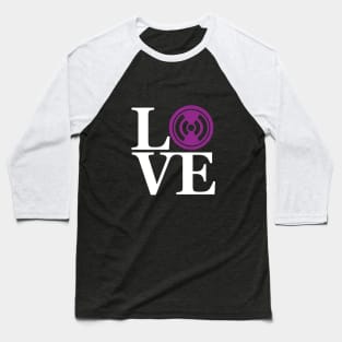 LOVE Controller - City of Heroes Baseball T-Shirt